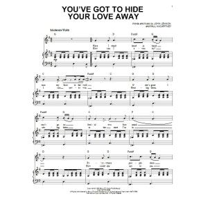 You've Got To Hide Your Love Away