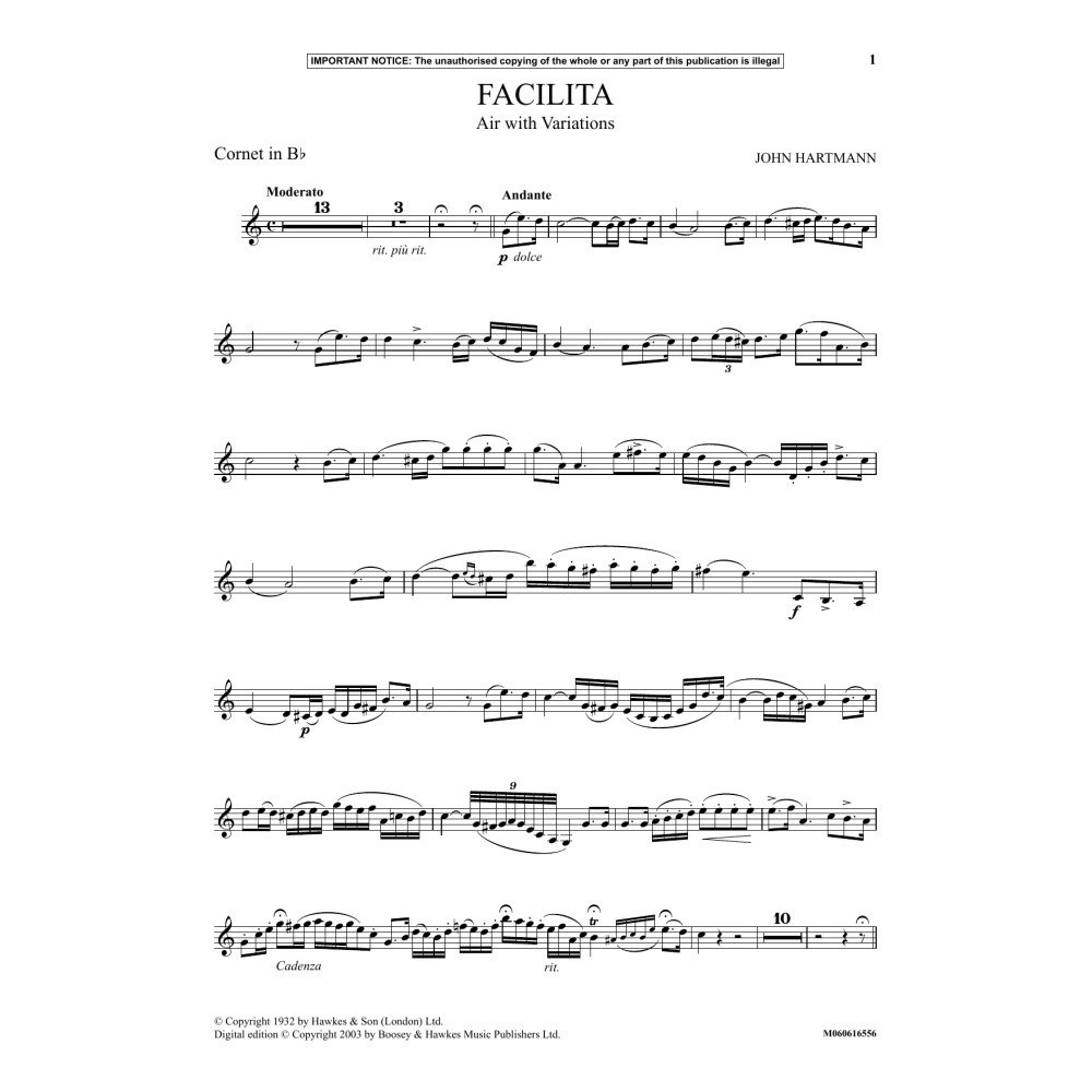 Facilita (Air With Variations)