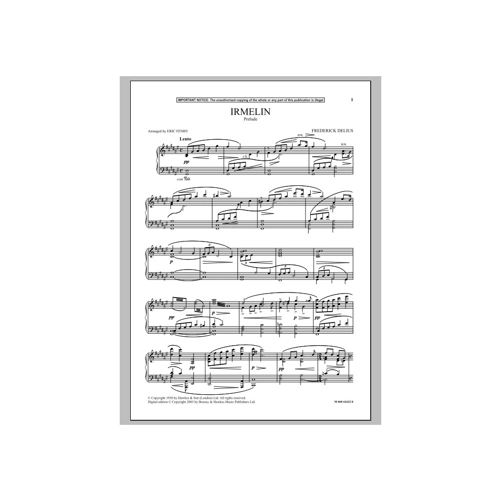 Irmelin (Prelude)