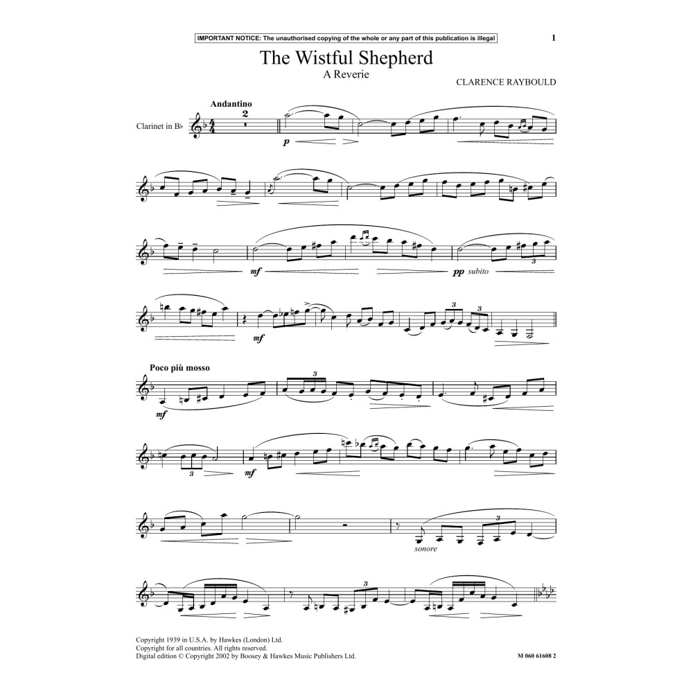The Wistful Shepherd (A Reverie)