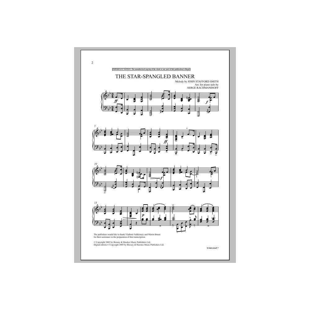 The Star Spangled Banner