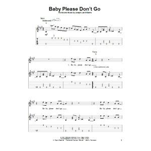 Baby Please Don't Go