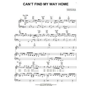Can't Find My Way Home