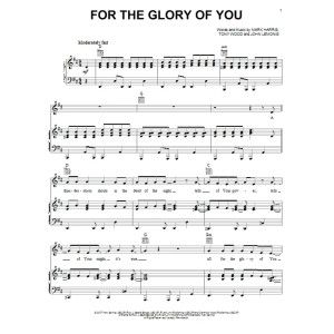 For The Glory Of You