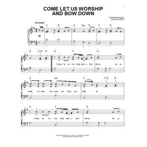 Come Let Us Worship And Bow Down