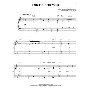 I Cried For You