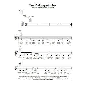 You Belong With Me
