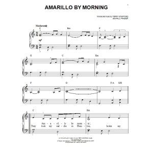 Amarillo By Morning