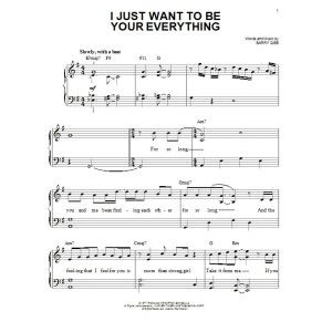 I Just Want To Be Your Everything