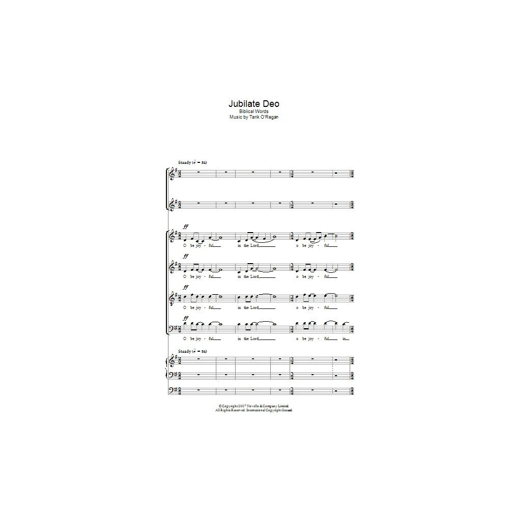 Jubilate Deo