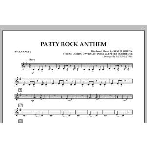 Party Rock Anthem - Bb Clarinet 2