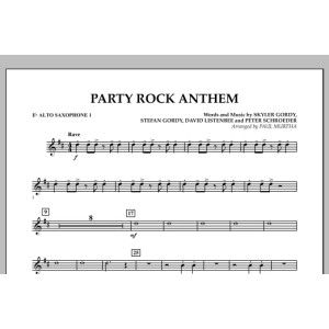 Party Rock Anthem - Eb Alto Saxophone 1