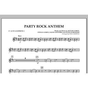 Party Rock Anthem - Eb Alto Saxophone 2