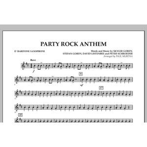 Party Rock Anthem - Eb Baritone Saxophone