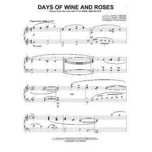 Days Of Wine And Roses (arr. Phillip Keveren)