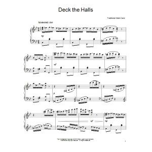 Deck The Hall [Ragtime version]