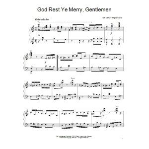 God Rest Ye Merry, Gentlemen [Ragtime version]