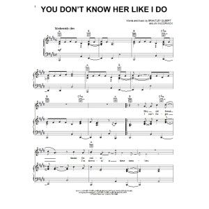 You Don't Know Her Like I Do