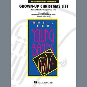 Grown Up Christmas List (with Optional Vocal Solo) - Percussion 1