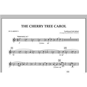 The Cherry Tree Carol - Bb Clarinet 1