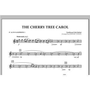 The Cherry Tree Carol - Eb Alto Saxophone 1