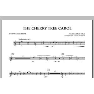 The Cherry Tree Carol - Bb Tenor Saxophone
