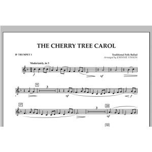 The Cherry Tree Carol - Bb Trumpet 1