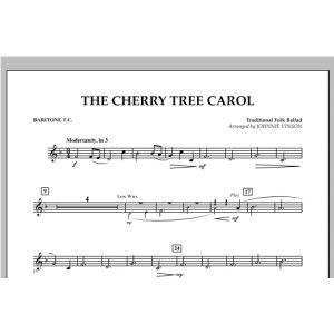 The Cherry Tree Carol - Baritone T.C.