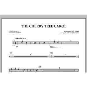 The Cherry Tree Carol - Percussion 1