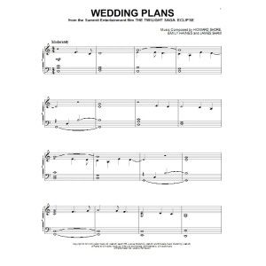 Wedding Plans