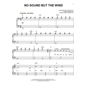 No Sound But The Wind