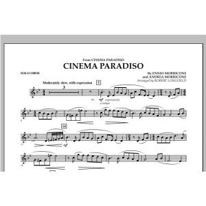 Cinema Paradiso (Flexible Solo with Band) - Oboe Solo
