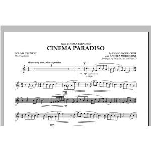Cinema Paradiso (Flexible Solo with Band) - Solo Bb Trumpet