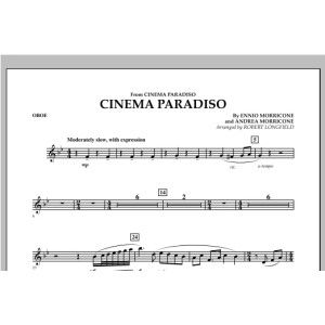 Cinema Paradiso (Flexible Solo with Band) - Oboe