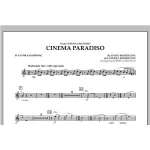 Cinema Paradiso (Flexible Solo with Band) - Bb Tenor Saxophone