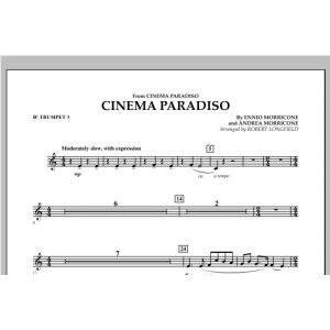 Cinema Paradiso (Flexible Solo with Band) - Bb Trumpet 3