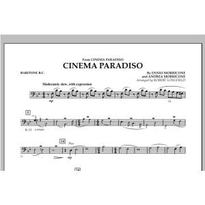 Cinema Paradiso (Flexible Solo with Band) - Baritone B.C.
