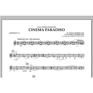 Cinema Paradiso (Flexible Solo with Band) - Baritone T.C.
