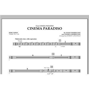Cinema Paradiso (Flexible Solo with Band) - Percussion