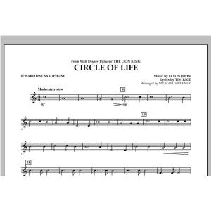 Circle of Life (from The Lion King) (arr. Michael Sweeney) - Eb Baritone Saxophone