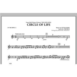 Circle of Life (from The Lion King) (arr. Michael Sweeney) - Bb Trumpet 2