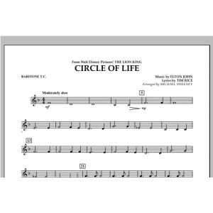 Circle of Life (from The Lion King) (arr. Michael Sweeney) - Baritone T.C.