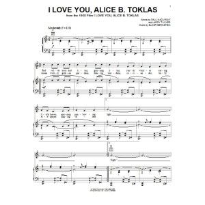 I Love You, Alice B. Toklas