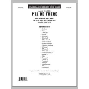 I'll Be There - Conductor Score (Full Score)