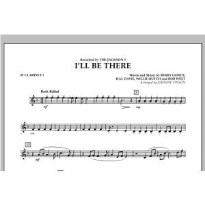 I'll Be There - Bb Clarinet 1
