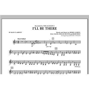 I'll Be There - Bb Bass Clarinet
