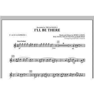 I'll Be There - Eb Alto Saxophone 1