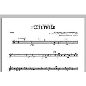 I'll Be There - F Horn