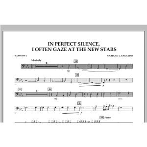 In Perfect Silence, I Often Gaze at the New Stars - Bassoon 2