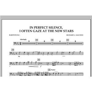In Perfect Silence, I Often Gaze at the New Stars - Baritone B.C.